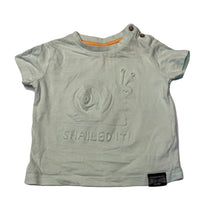 Load image into Gallery viewer, Boys Dymples, cotton t-shirt / top, snail, FUC, size 000,  
