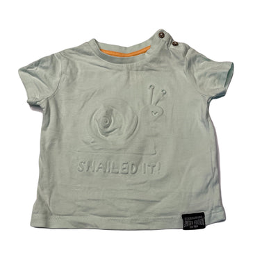 Boys Dymples, cotton t-shirt / top, snail, FUC, size 000,  