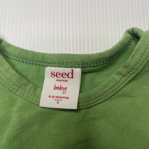 unisex Seed, soft feel stretchy bodysuit / romper, FUC, size 0,  
