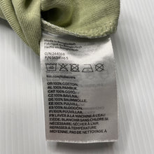 Load image into Gallery viewer, unisex H&amp;M, green organic cotton bodysuit / romper, GUC, size 000,  