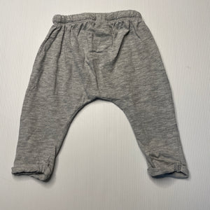 unisex Dymples, organic cotton blend pants / bottoms, elasticated, GUC, size 00,  