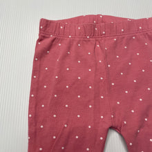 Load image into Gallery viewer, Girls Target, pink leggings / bottoms, elasticated, EUC, size 000,  