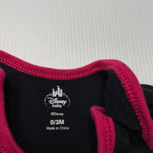 Load image into Gallery viewer, Girls Disney, Minnie Mouse cotton bodysuit / romper, EUC, size 000,  