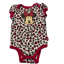 Load image into Gallery viewer, Girls Disney, Minnie Mouse cotton bodysuit / romper, EUC, size 000,  