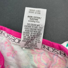 Load image into Gallery viewer, Girls Bonds, floral zip wondersuit / zippy / romper, EUC, size 000,  