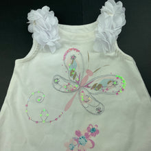 Load image into Gallery viewer, Girls Target, embroidered summer top, butterfly, EUC, size 1,  