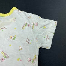 Load image into Gallery viewer, unisex AFJ, lightweight cotton top, rabbits, EUC, size 000,  