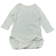 Load image into Gallery viewer, unisex Bonds, cotton bodysuit / romper, small mark back right sleeve , FUC, size 000,  