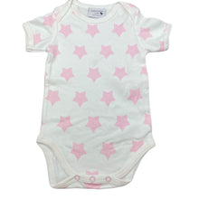 Load image into Gallery viewer, Girls Baby Boxes, soft cotton bodysuit / romper, GUC, size 000,  