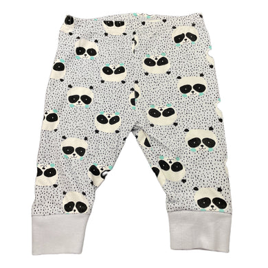 unisex Target, stretchy leggings / bottoms, pandas, GUC, size 00,  