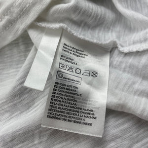 Girls H&M, organic cotton t-shirt / top, GUC, size 9-10,  