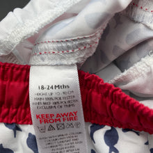 Load image into Gallery viewer, Boys The Little White Co, lined board shorts, elasticated, EUC, size 2,  