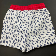 Load image into Gallery viewer, Boys The Little White Co, lined board shorts, elasticated, EUC, size 2,  