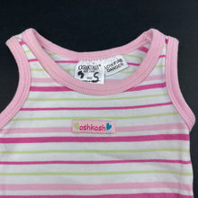 Load image into Gallery viewer, Girls Osh Kosh, stretchy singletsuit romper, GUC, size 000,  
