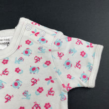 Load image into Gallery viewer, Girls Dymples, soft cotton bodysuit / romper, EUC, size 000,  