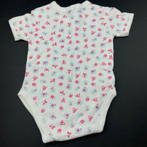 Girls Dymples, soft cotton bodysuit / romper, EUC, size 000,  