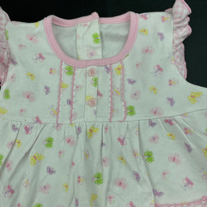 Girls Angel Baby, cotton casual summer dress, EUC, size 2, L: 40cm