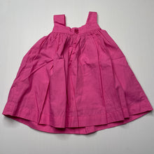 Load image into Gallery viewer, Girls Pumpkin Patch, pink cotton summer dress, EUC, size 000, L: 35cm