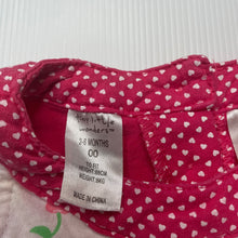 Load image into Gallery viewer, Girls Tiny Little Wonders, cotton romper, cherries, GUC, size 00,  