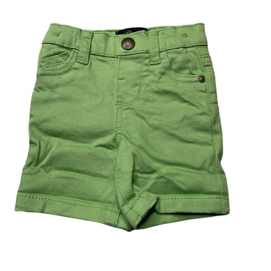 Boys Denim Co, green stretch denim shorts, adjustable, EUC, size 000,  