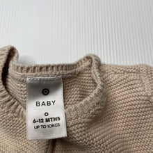 Load image into Gallery viewer, unisex Target, knitted cotton cardigan / sweater, EUC, size 0,  