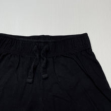 Load image into Gallery viewer, Boys Brilliant Basics, black cotton shorts, elasticated, GUC, size 1,  