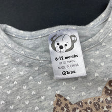 Load image into Gallery viewer, Girls Target, stretchy long sleeve top, cat, FUC, size 0,  
