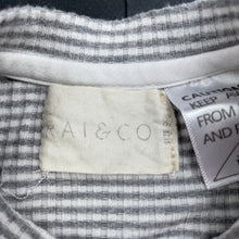 Load image into Gallery viewer, unisex RAI &amp; Co, striped lightweight long sleeve top, GUC, size 00,  
