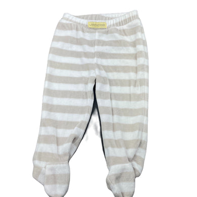 unisex Disney, Winnie the Pooh organic cotton blend footed leggings, EUC, size 00,  