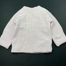 Load image into Gallery viewer, Girls Dymples, pink stripe soft feel long sleeve top, EUC, size 000,  