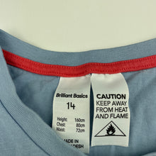 Load image into Gallery viewer, Boys Brilliant Basics, cotton pyjama t-shirt / top, gamer, GUC, size 14,  