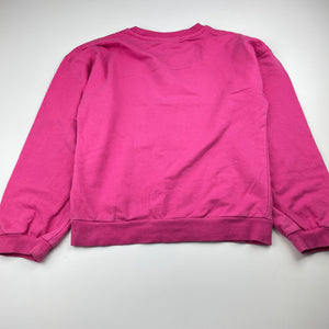 Girls Seed, cotton lightweight sweater / jumper, wash fade & discolouration, FUC, size 9,  