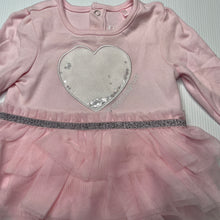 Load image into Gallery viewer, Girls Guess, pink cotton tutu romper, EUC, size 000,  