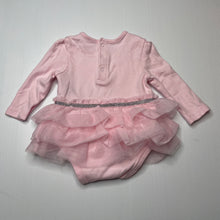 Load image into Gallery viewer, Girls Guess, pink cotton tutu romper, EUC, size 000,  
