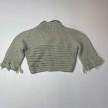 Load image into Gallery viewer, Girls Minihaha Baby, wool blend knitted cardigan / sweater, EUC, size 1,  