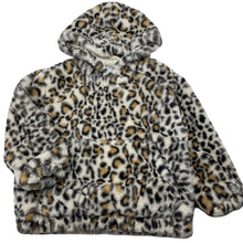 Load image into Gallery viewer, Girls Anko, lined faux fur hooded sweater, EUC, size 4,  