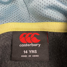 Load image into Gallery viewer, Boys Canterbury, VAPOSHIELD zip up hoodie sports top, EUC, size 14,  
