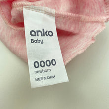 Load image into Gallery viewer, Girls Anko, pink cotton singlet top, EUC, size 0000,  