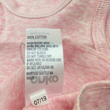 Load image into Gallery viewer, Girls Anko, pink cotton singlet top, EUC, size 0000,  