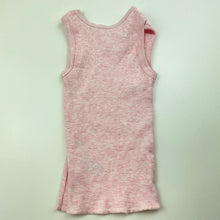 Load image into Gallery viewer, Girls Anko, pink cotton singlet top, EUC, size 0000,  