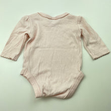 Load image into Gallery viewer, Girls Target, pink cotton bodysuit / romper, EUC, size 0000,  