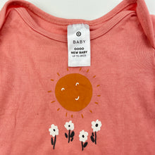 Load image into Gallery viewer, Girls Target, cotton romper, flowers, GUC, size 0000,  