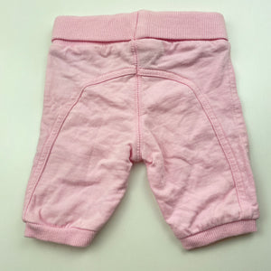 Girls Cotton On, pink cotton bottoms, elasticated, EUC, size 0000,  