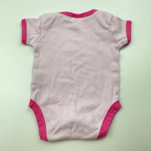 Load image into Gallery viewer, Girls Target, pink cotton bodysuit / romper, GUC, size 0000,  