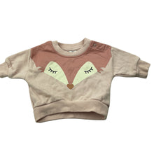 Load image into Gallery viewer, Girls Baby Berry, pink fleece lined sweater / jumper, EUC, size 0000,  