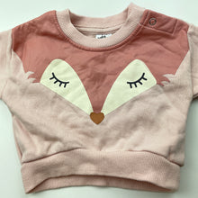 Load image into Gallery viewer, Girls Baby Berry, pink fleece lined sweater / jumper, EUC, size 0000,  