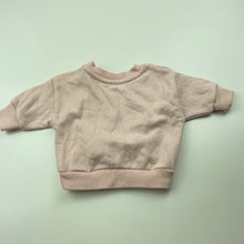 Load image into Gallery viewer, Girls Baby Berry, pink fleece lined sweater / jumper, EUC, size 0000,  