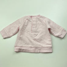 Load image into Gallery viewer, Girls Karl Lagerfeld Kids, fleece lined lightweight sweater / jumper, cat, EUC, size 0000,  