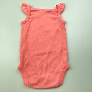 Girls Carters, lightweight singletsuit / romper, FUC, size 0000,  