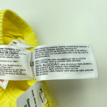 Load image into Gallery viewer, Girls Carters, yellow cotton nappy cover / bloomers, EUC, size 0000,  